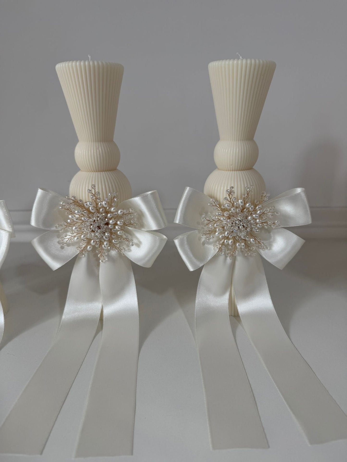 Lumanare cu Funidita Ivory si Accesoriu