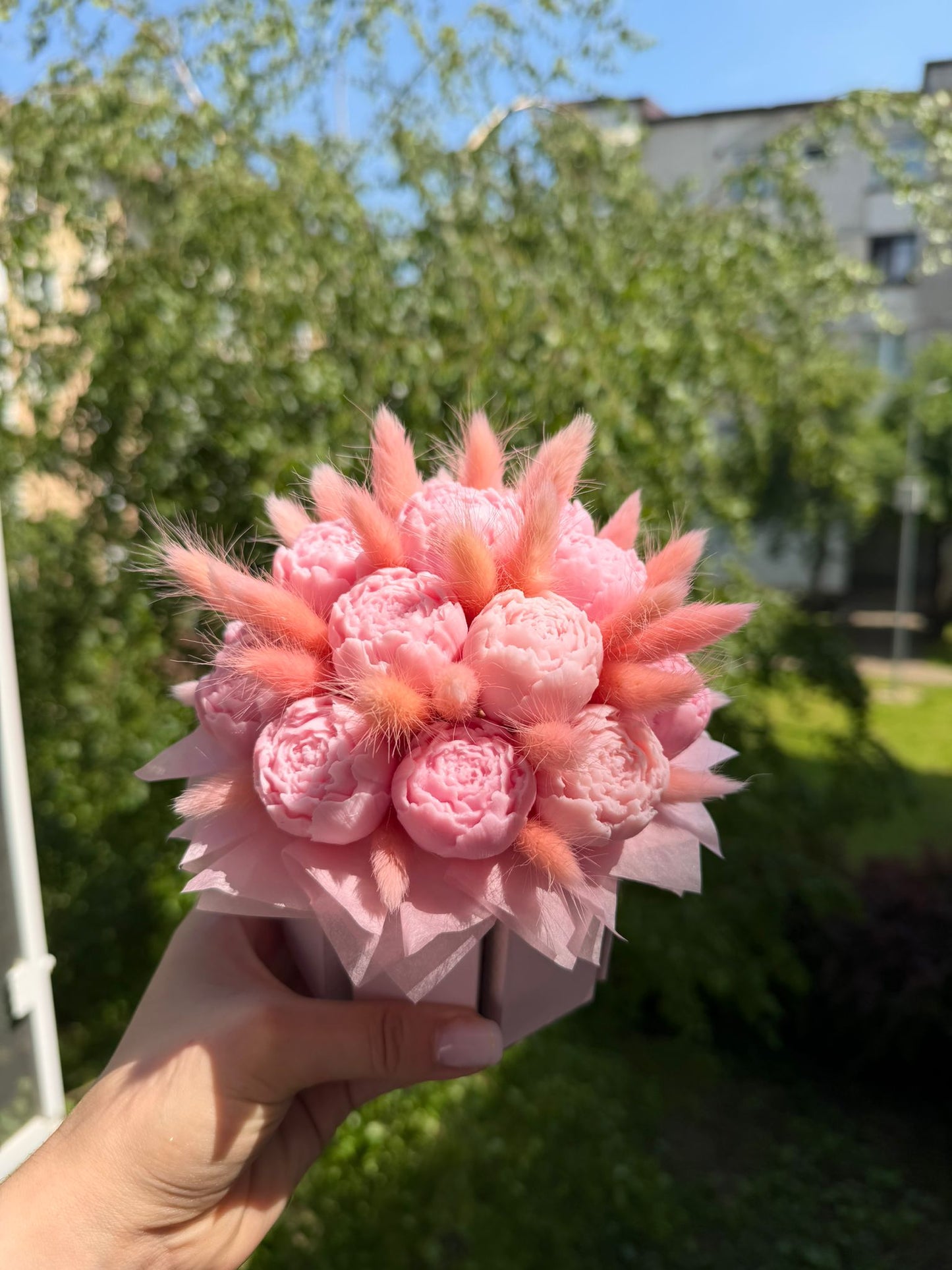 Aranjament flori de ceara