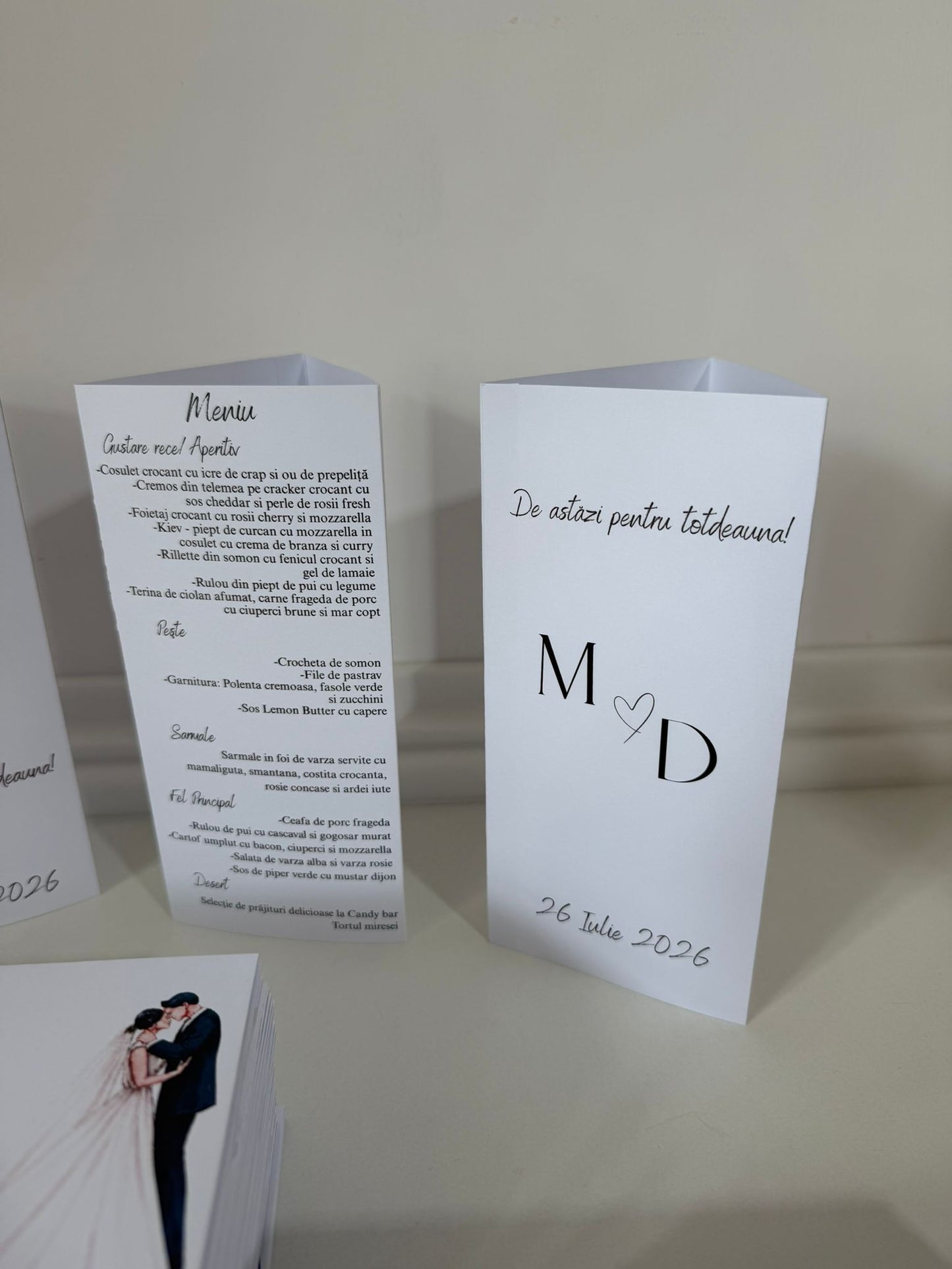 Meniu Triunghi carton 200g